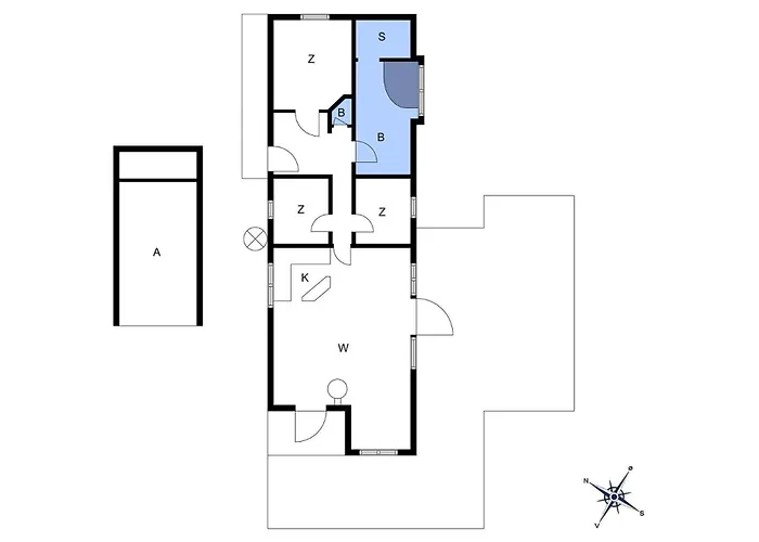 Casa vacanze 2603-nexo-ostre-fort-alle-6 Neksø